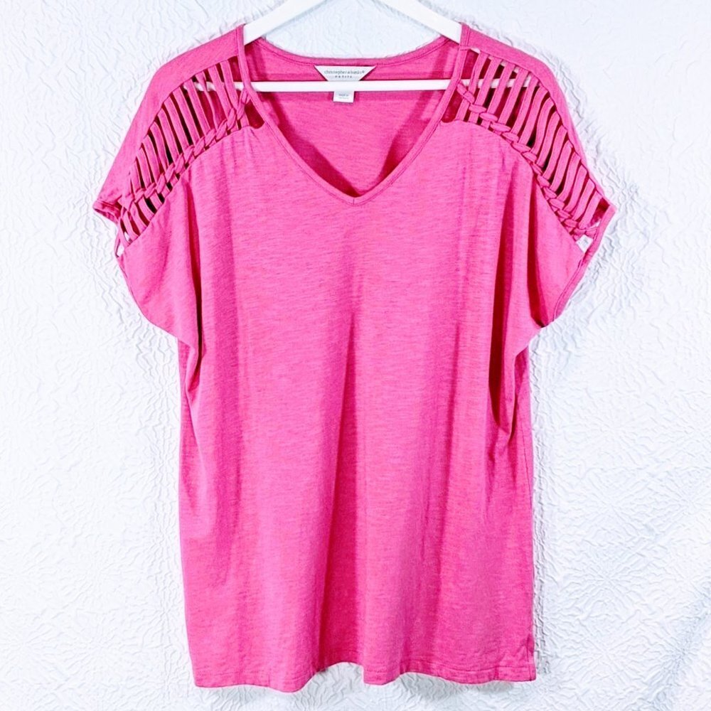 Christopher & Banks Cotton Modal Blend Tee Shirt